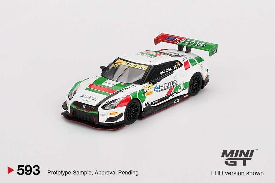 Mô hình xe Mini GT 1:64 Nissan GT-R NISMO GT3 #23 KCMG 2018 FIA GT World Cup Macau - MGT00593