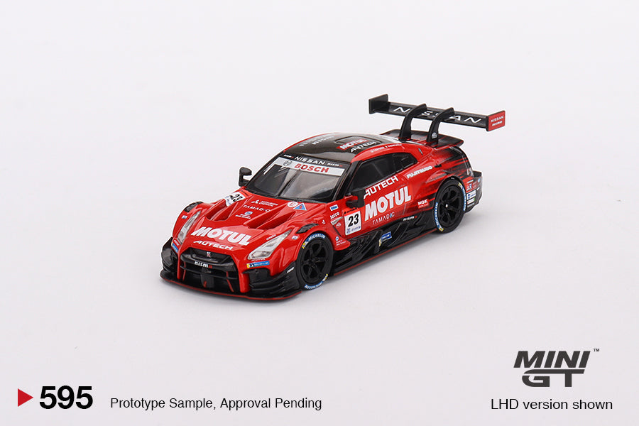 Mô hình xe Mini GT 1:64 Nissan GT-R Nismo GT500 #23 “MOTUL AUTECH GT-R NISMO 2021 SUPER GT SERIES - MGT00595