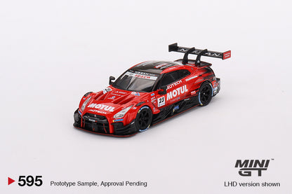 Mô hình xe Mini GT 1:64 Nissan GT-R Nismo GT500 #23 “MOTUL AUTECH GT-R NISMO 2021 SUPER GT SERIES - MGT00595