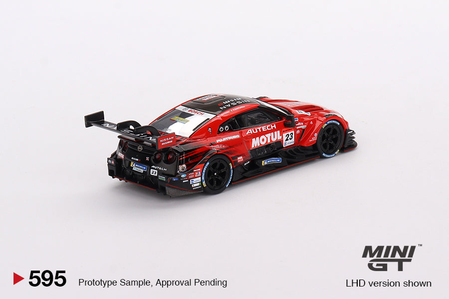 Mô hình xe Mini GT 1:64 Nissan GT-R Nismo GT500 #23 “MOTUL AUTECH GT-R NISMO 2021 SUPER GT SERIES - MGT00595