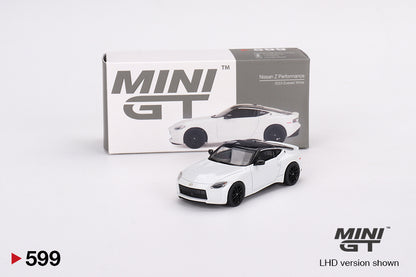 Mô hình xe Mini GT 1:64 Nissan Z Performance 2023 Everest White - MGT00599