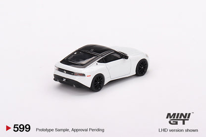 Mô hình xe Mini GT 1:64 Nissan Z Performance 2023 Everest White - MGT00599