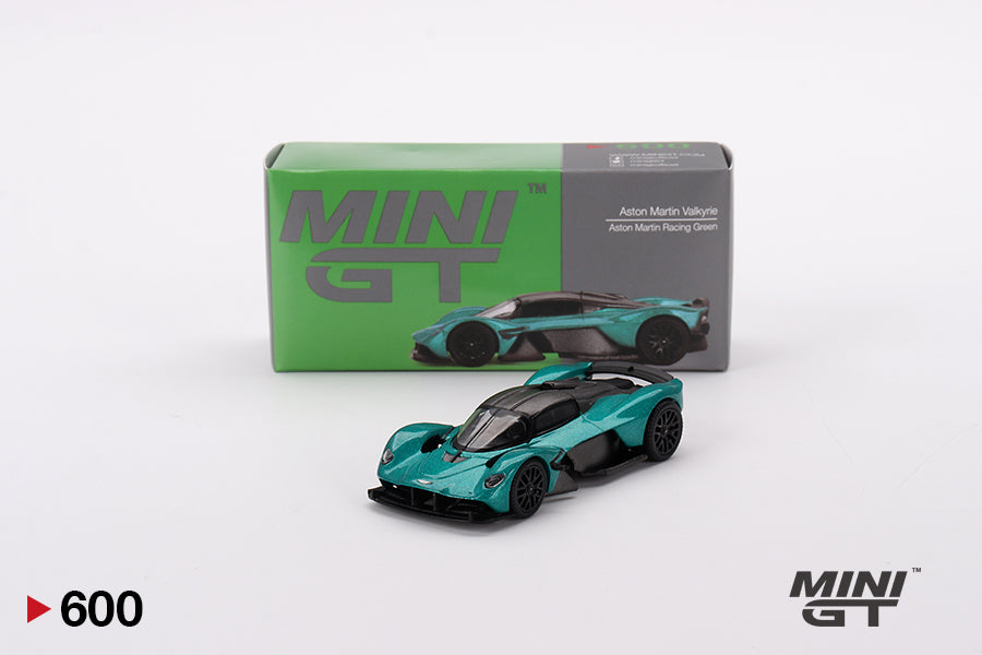 Mô hình xe Mini GT 1:64 Aston Martin Valkyrie Aston Martin Racing Green - MGT00600