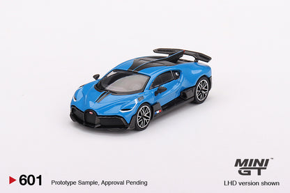 Mô hình xe Mini GT 1:64 Bugatti Divo Blu Bugatti - MGT00601