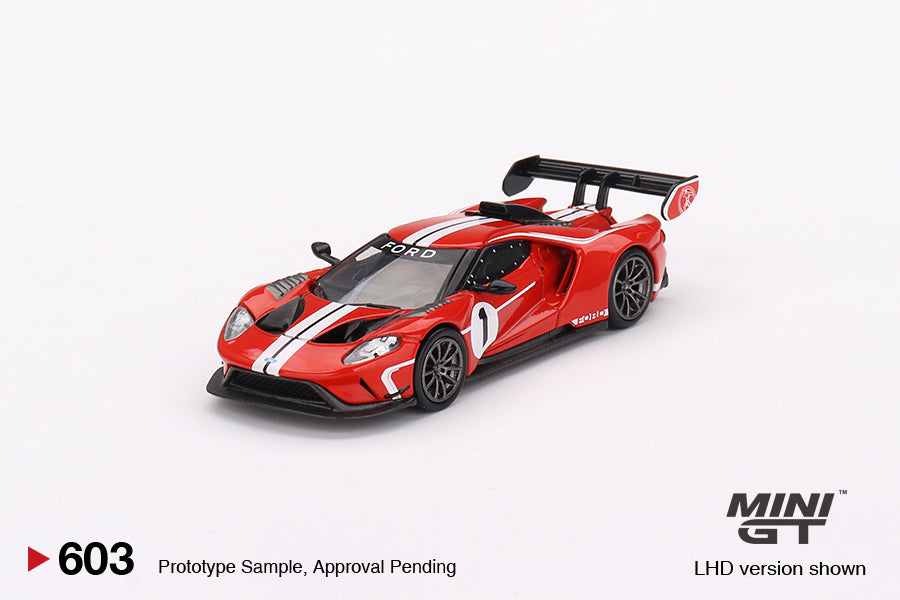 Mô hình xe Mini GT 1:64 Ford GT MK II #013 Rosso Alpha - MGT00603