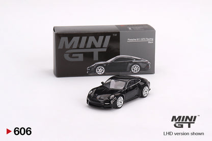 Mô hình xe Mini GT 1:64 Porsche 911 (992) GT3 Touring Black - MGT00606