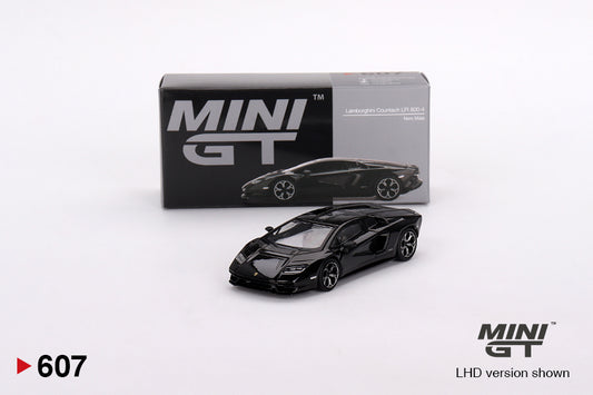 Mô hình xe Mini GT 1:64 Lamborghini Countach LPI 800-4 Nero Maia - MGT00607