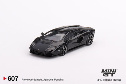 Mô hình xe Mini GT 1:64 Lamborghini Countach LPI 800-4 Nero Maia - MGT00607