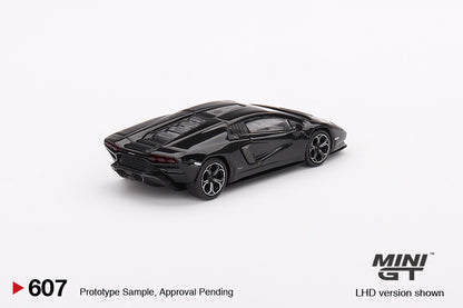 Mô hình xe Mini GT 1:64 Lamborghini Countach LPI 800-4 Nero Maia - MGT00607