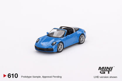 Mô hình xe Mini GT 1:64 Porsche 911 Targa 4S Shark Blue - MGT00610