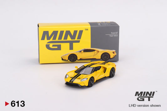 Mô hình xe Mini GT 1:64 Ford GT Triple Yellow - MGT00613