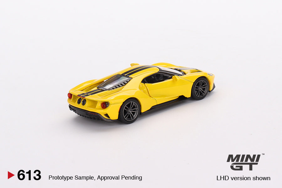 Mô hình xe Mini GT 1:64 Ford GT Triple Yellow - MGT00613