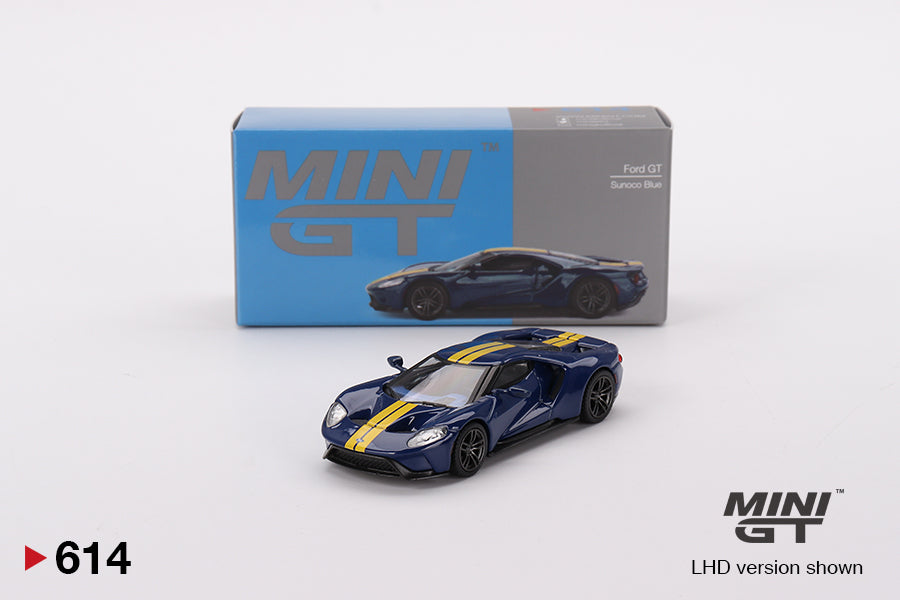 Mô hình xe Mini GT 1:64 Ford GT Sunoco Blue - MGT00614