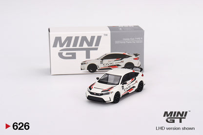 Mô hình xe Mini GT 1:64 Honda Civic Type R 2023 Honda Thanks Day Vietnam - MGT00626