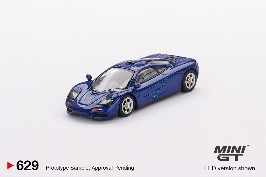 Mô hình xe Mini GT 1:64 McLaren F1 Cobalt Blue - MGT00629