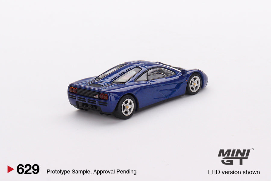 Mô hình xe Mini GT 1:64 McLaren F1 Cobalt Blue - MGT00629
