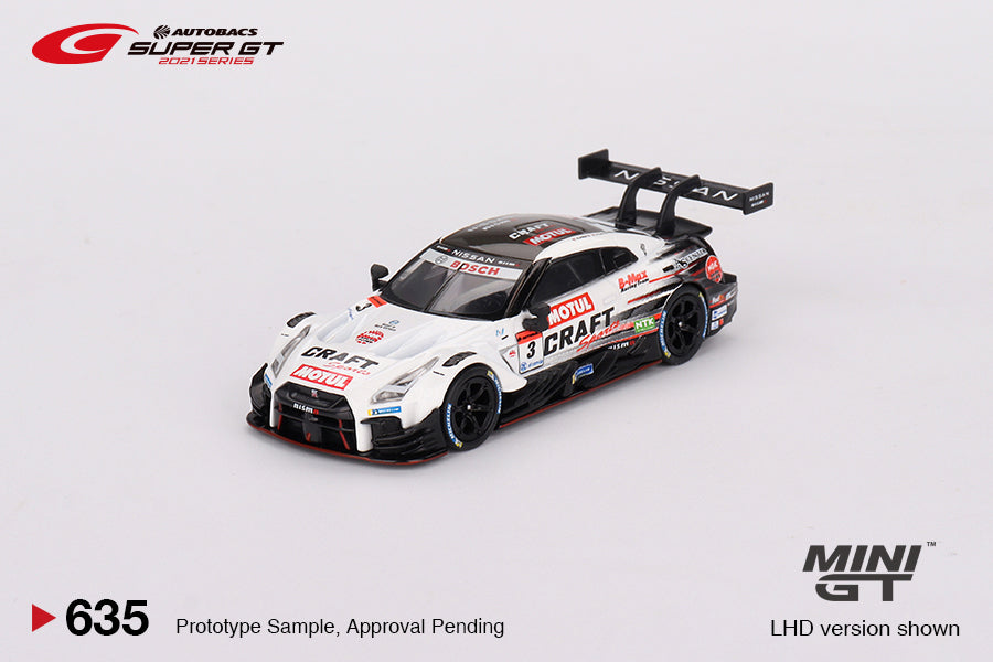 Mô hình xe Mini GT 1:64 Nissan GT-R Nismo GT500 #3 NDDP Racing with B-Max 2021 SUPER GT SERIES - MGT00635