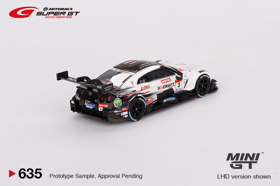Mô hình xe Mini GT 1:64 Nissan GT-R Nismo GT500 #3 NDDP Racing with B-Max 2021 SUPER GT SERIES - MGT00635