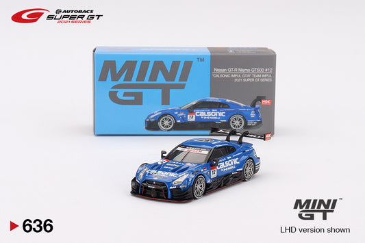 Mô hình xe Mini GT 1:64 Nissan GT-R Nismo GT500 #12 Team Impul 2021 SUPER GT SERIES - MGT00636