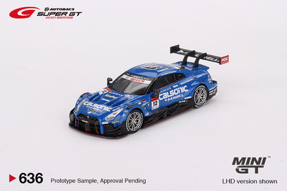Mô hình xe Mini GT 1:64 Nissan GT-R Nismo GT500 #12 Team Impul 2021 SUPER GT SERIES - MGT00636