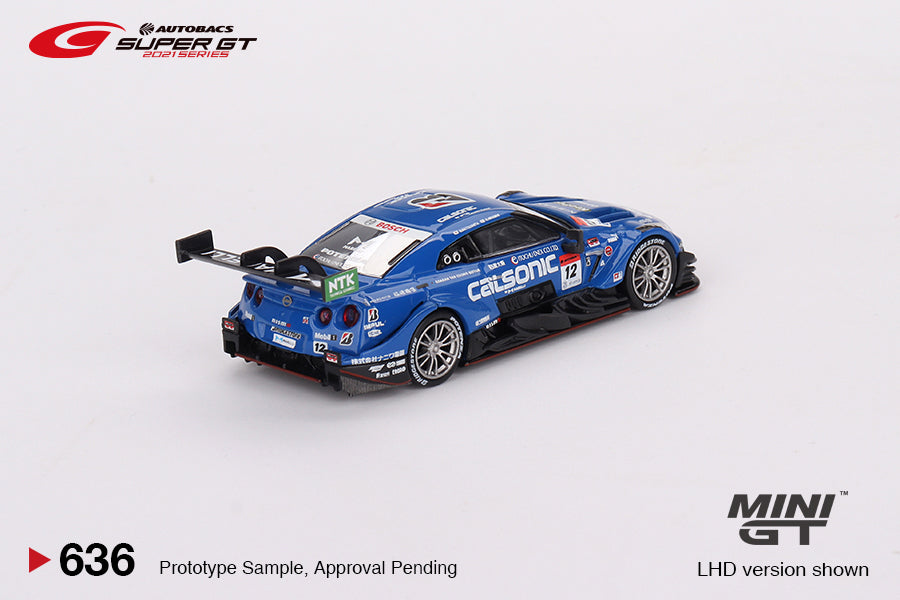 Mô hình xe Mini GT 1:64 Nissan GT-R Nismo GT500 #12 Team Impul 2021 SUPER GT SERIES - MGT00636
