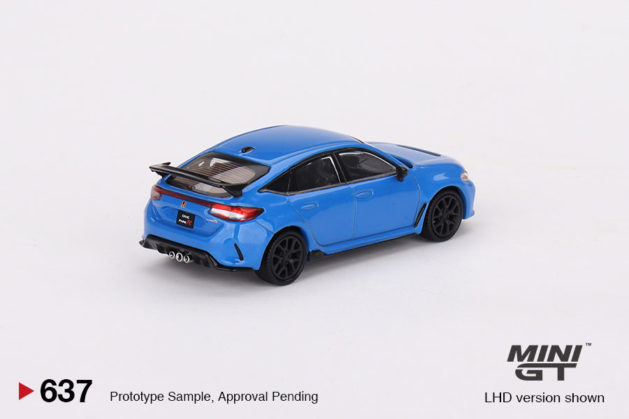 Mô hình xe Mini GT 1:64 Honda Civic Type R Boost Blue Pearl 2023 - MGT00637