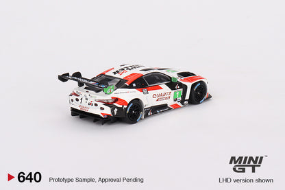 Mô hình xe Mini GT 1:64 BMW M4 GT3 #1  IMSA 2023 Sebring 12 Hrs GTD Winner - MGT00640