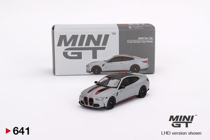 Mô hình xe Mini GT 1:64 BMW M4 CSL Frozen Brooklyn Grey Metallic - MGT00641