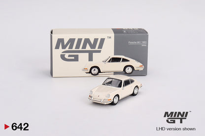 Mô hình xe Mini GT 1:64 Porsche 901 1963 Ivory - MGT00642