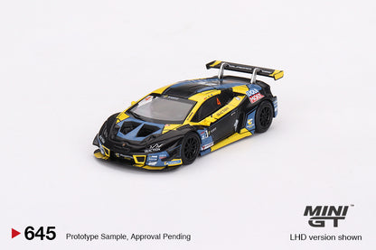Mô hình xe Mini GT 1:64 Lamborghini Huracán GT3 EVO #4 2022 Macau GP Macau GT Cup 3rd Place - MGT00645