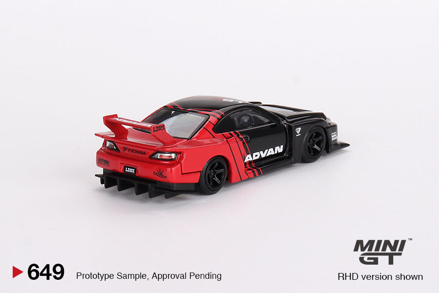 Mô hình xe Mini GT 1:64 Nissan LB-Super Silhouette S15 SILVIA ADVAN - MGT00649