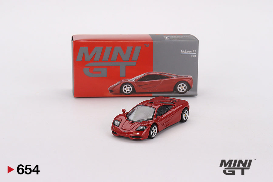 Mô hình xe Mini GT 1:64 McLaren F1 Red - MGT00654