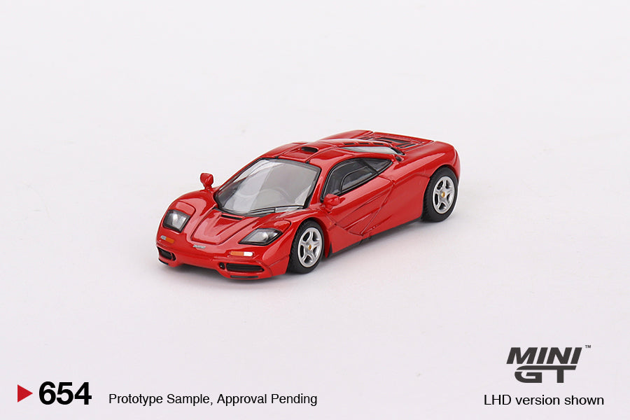 Mô hình xe Mini GT 1:64 McLaren F1 Red - MGT00654
