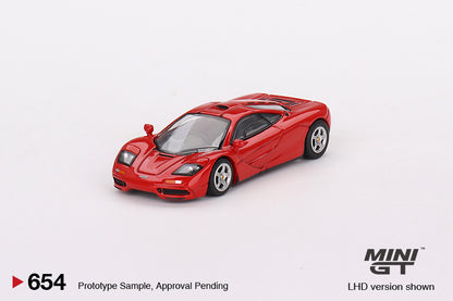 Mô hình xe Mini GT 1:64 McLaren F1 Red - MGT00654