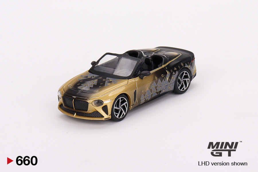 Mô hình xe Mini GT 1:64 Bentley Mulliner Bacalar 2023 Christmas Edition Limited 9999 pieces - MGT00660