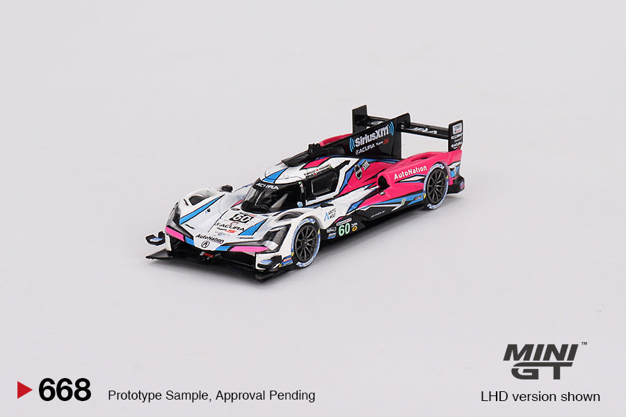 Mô hình xe Mini GT 1:64 Acura ARX-06 GTP #60 2023 IMSA Daytona 24 Hrs Winner - MGT00668