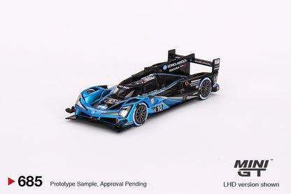 Mô hình xe Mini GT 1:64 Acura ARX-06 GTP #10 No. 10 Konica Minolta Acura ARX-06 2023 IMSA Daytona 24 Hrs - MGT00685