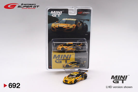 Mô hình xe Mini GT 1:64 Honda NSX GT3 EVO22 #18 UPGARAGE NSX GT3 TEAM UPGARAGE 2023 SUPER GT SERIES - MGT00692
