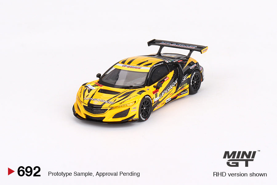 Mô hình xe Mini GT 1:64 Honda NSX GT3 EVO22 #18 UPGARAGE NSX GT3 TEAM UPGARAGE 2023 SUPER GT SERIES - MGT00692