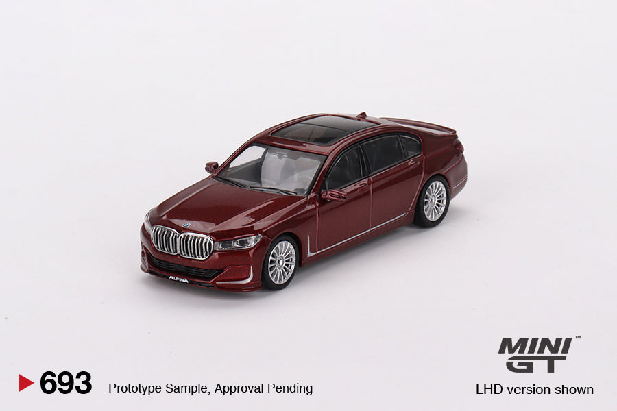 Mô hình xe Mini GT 1:64 BMW Alpina B7 xDrive Aventurin - MGT00693