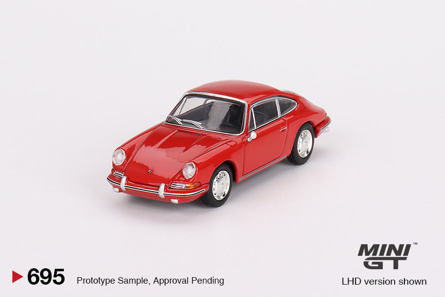 Mô hình xe Mini GT 1:64 Porsche 901 1963 Signal Red - MGT00695