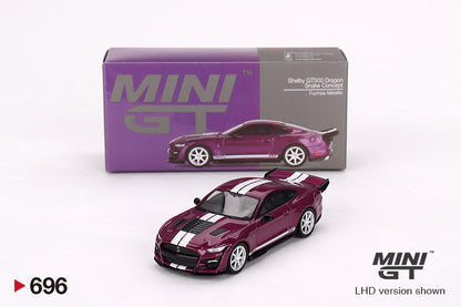 Mô hình xe Mini GT 1:64 Shelby GT500 Dragon Snake Concept Fuchsia Metallic - MGT00696