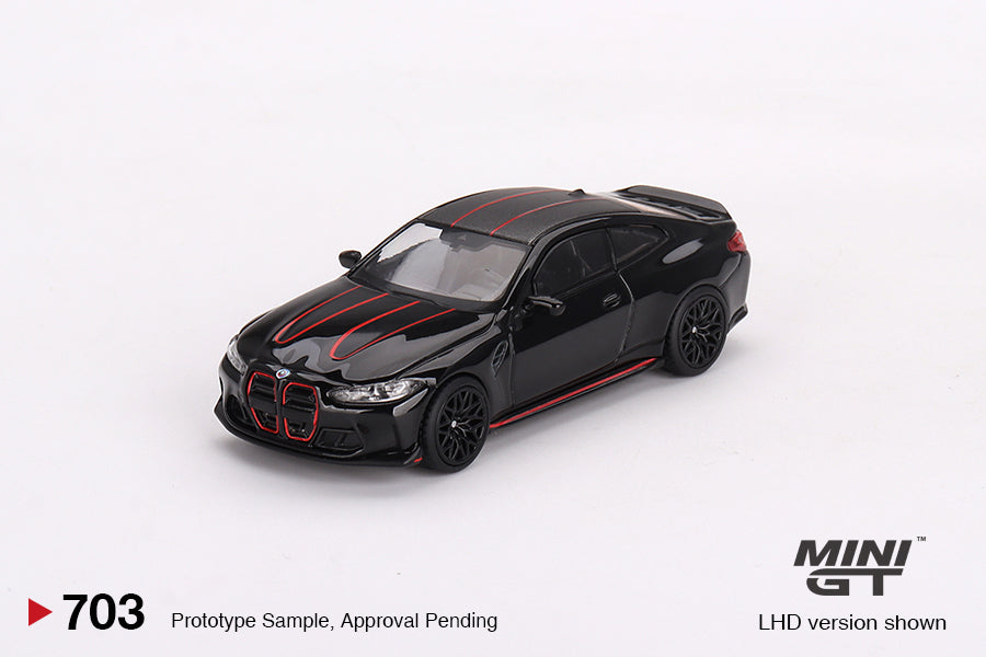 Mô hình xe Mini GT 1:64 BMW M4 CSL Black Sapphire - MGT00703