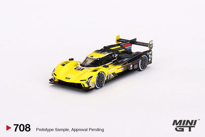 Mô hình xe Mini GT 1:64 Cadillac V-Series.R #01 Cadillac Racing 2023 IMSA Daytona 24 Hrs 3rd Place - MGT00708