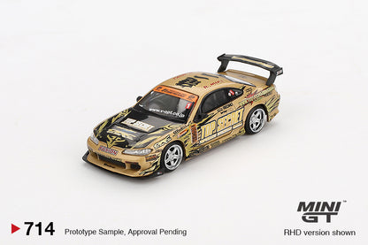 Mô hình xe Mini GT 1:64 Nissan Silvia (S15) Top Secret D1GP - MGT00714