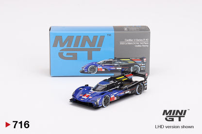 Mô hình xe Mini GT 1:64 Cadillac V-Series.R #2 Cadillac Racing 2023 Le Mans 24 Hrs 3rd Place - MGT00716