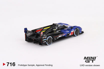 Mô hình xe Mini GT 1:64 Cadillac V-Series.R #2 Cadillac Racing 2023 Le Mans 24 Hrs 3rd Place - MGT00716