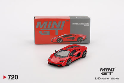 Mô hình xe Mini GT 1:64 Lamborghini Countach LPI 800-4 Rosso Mars - MGT00720