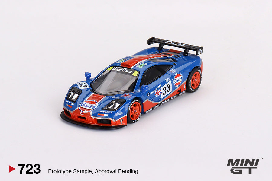 Mô hình xe Mini GT 1:64 McLaren F1 GTR #33 1996 Le Mans 24Hr - MGT00723