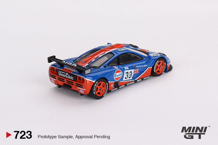 Mô hình xe Mini GT 1:64 McLaren F1 GTR #33 1996 Le Mans 24Hr - MGT00723